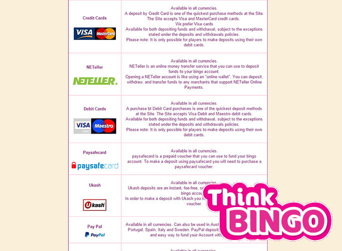 Neteller Bingo Sites